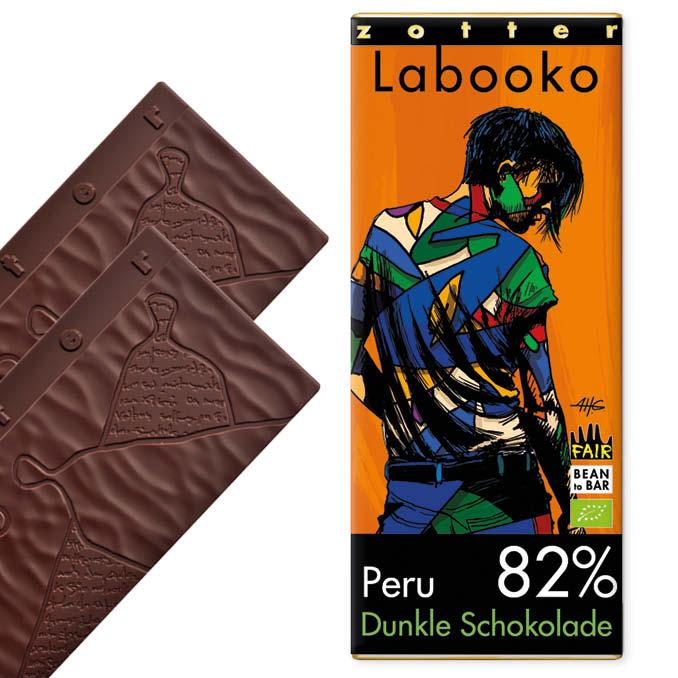 zotter čokoláda PERU 82%