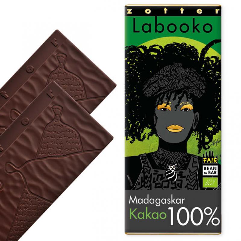 zotter čokoláda MADAGASCAR 100%