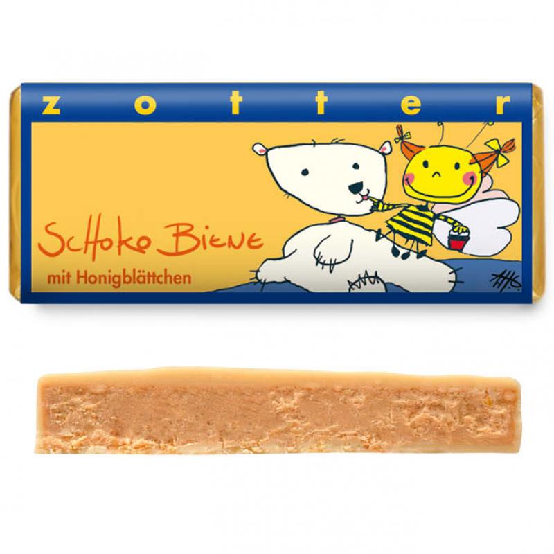 zotter čokoláda MEDOVÁ VČIELKA